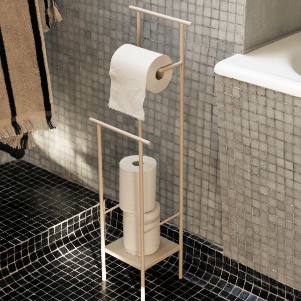 Ferm Living - Dora Toilet Paper Stand - Θήκη για το Χαρτί Υγείας - Μπεζ 