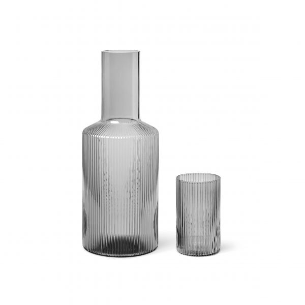 Ripple Carafe Smoked Grey