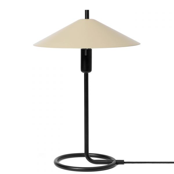 Filo Table Lamp - Black/Cashmere