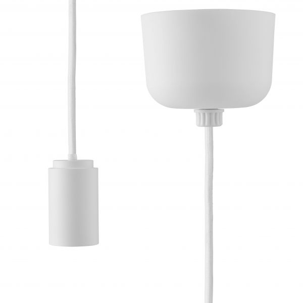 Cord w. Fitting & Canopy EU White