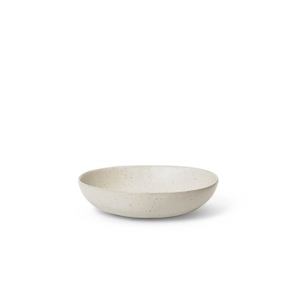 Ferm Living - Flow Bowl - Large - Offwhite Speckle