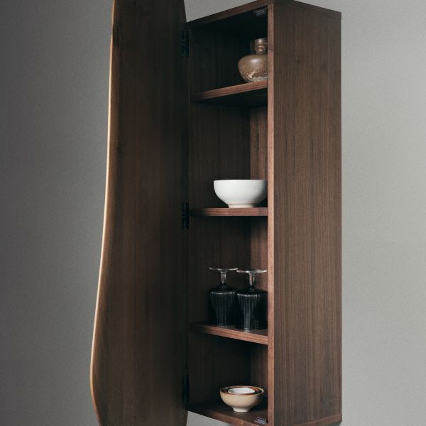 Feve Wall Cabinet - Walnut