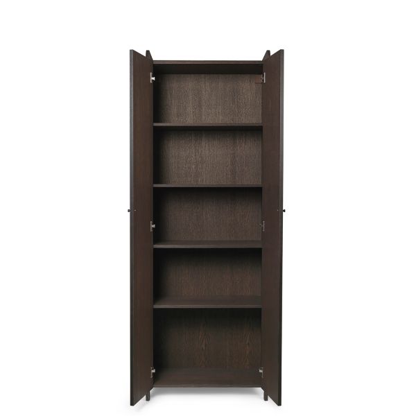 Ferm Living - Sill Cupboard - Tall - Dark Stained Oak