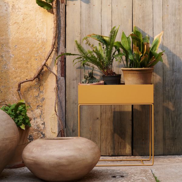 Ferm Living - Plant Box - Βοηθητικό Έπιπλο - Μουσταρδί 