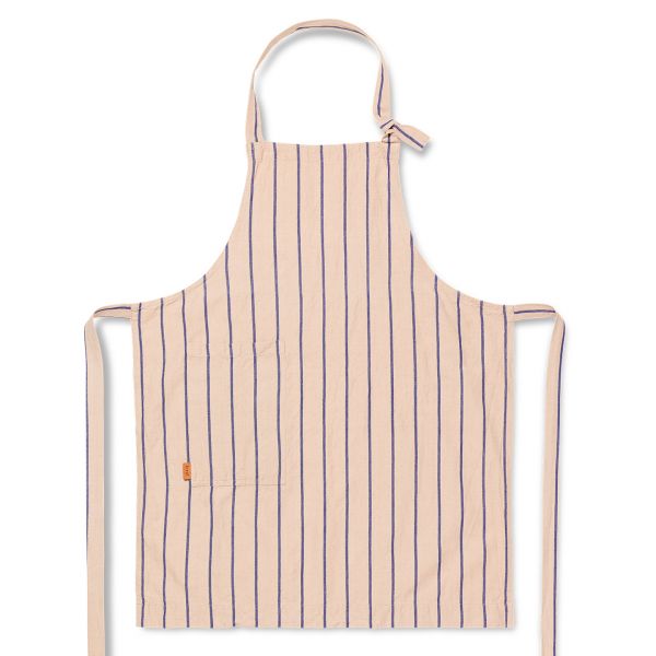 Hale Apron - Rose/Bright Blue