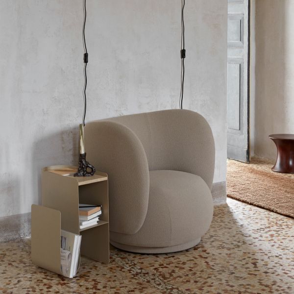 Rico Lounge Chair - Grain - Cashmere