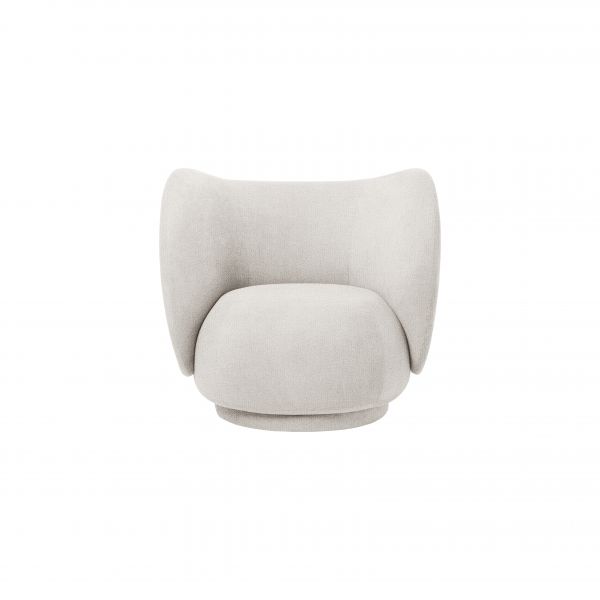 Rico Lounge Chair - Boucle - Off-White