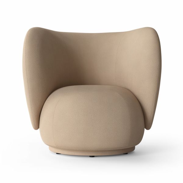 Rico Lounge Chair - Brushed - Sand