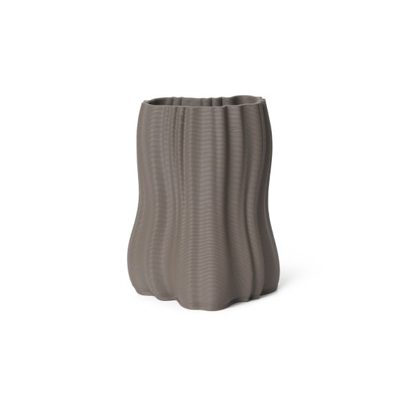 Moire Vase - H20 - Anthracite