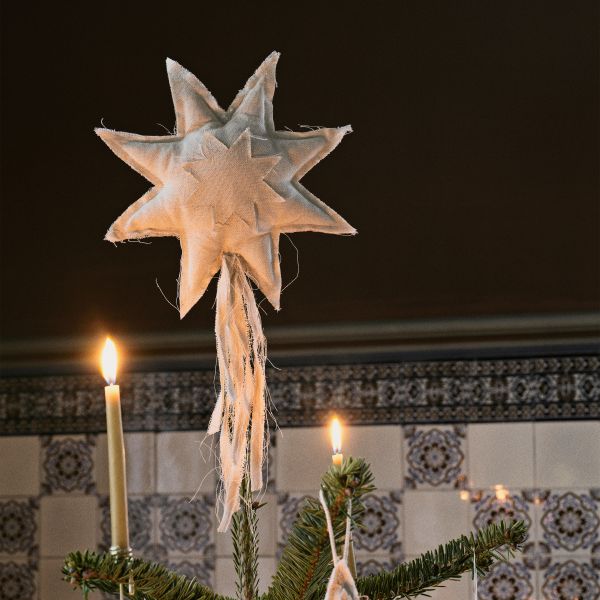 Vela Star Treetopper - Natural