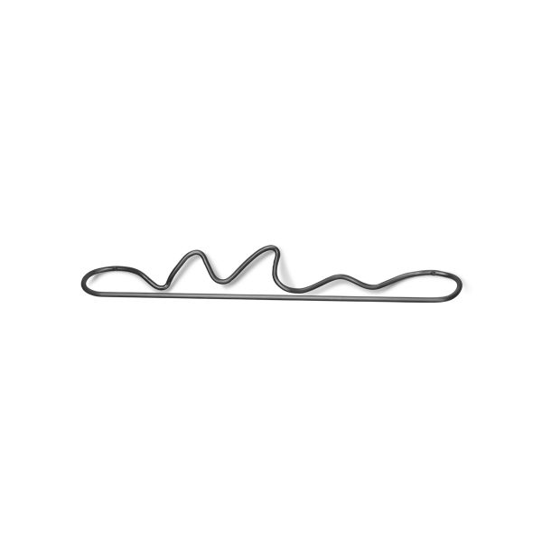 Ferm Living - Curvature Towel Hanger -Κρεμάστρα Πετσέτας Μπάνιου - Μαύρη