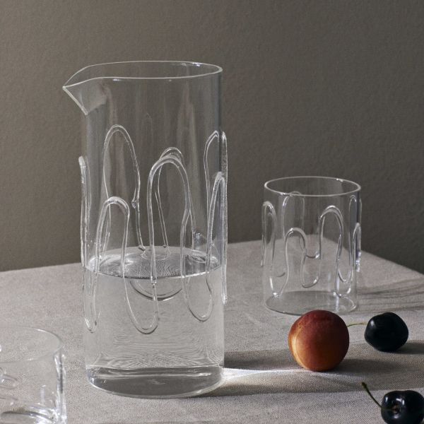 Doodle Carafe - Clear