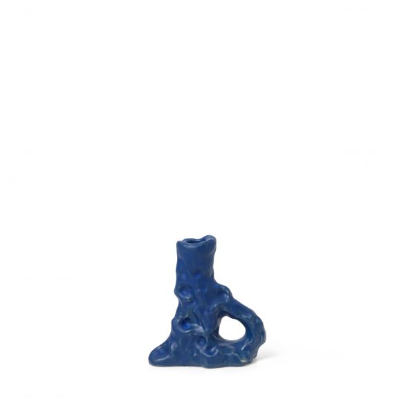 Dito Candle Holder - Single - Bright Blue