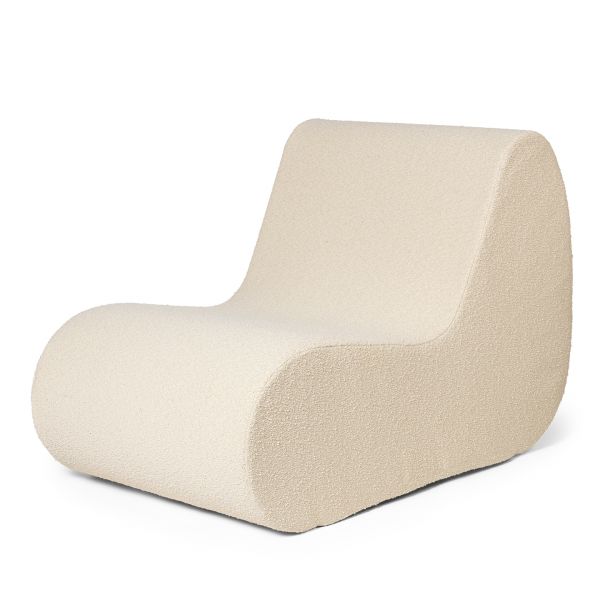 Ferm Living - Rouli Center Module - Pure Boucle - Πολυθρόνα - Λευκή