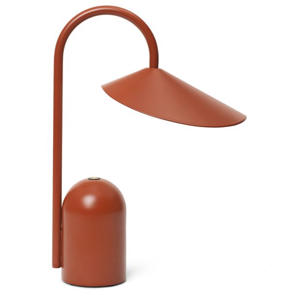Arum Portable Lamp - Oxide Red
