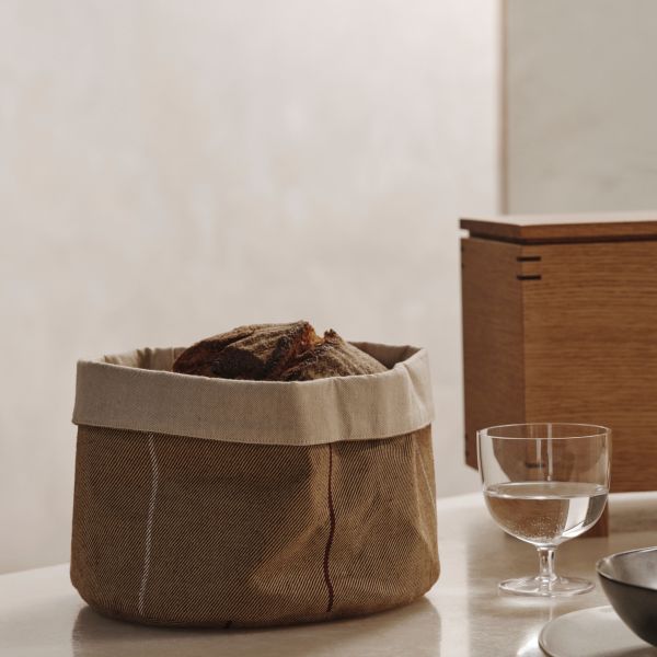 Ferm Living - Ito Kitchen Basket - Υφασμάτινο Καλάθι Στρογγυλό