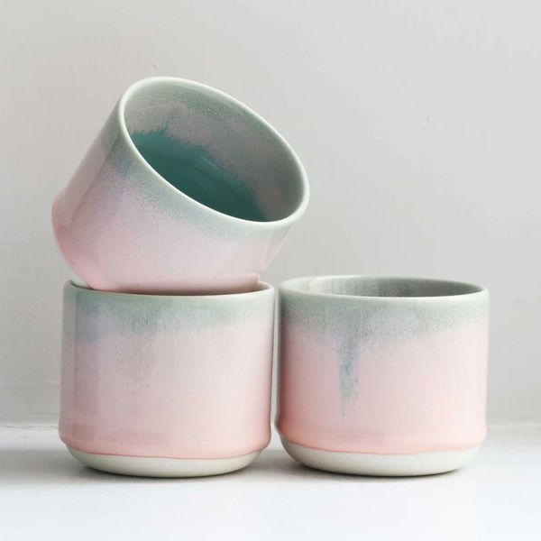 Studio Arhoj - Sip Cup - Κεραμική Κούπα - Pink Pistachio