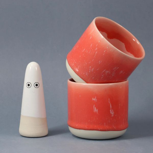 Studio Arhoj - Quench Cup - Κεραμική Κούπα - Vermillion