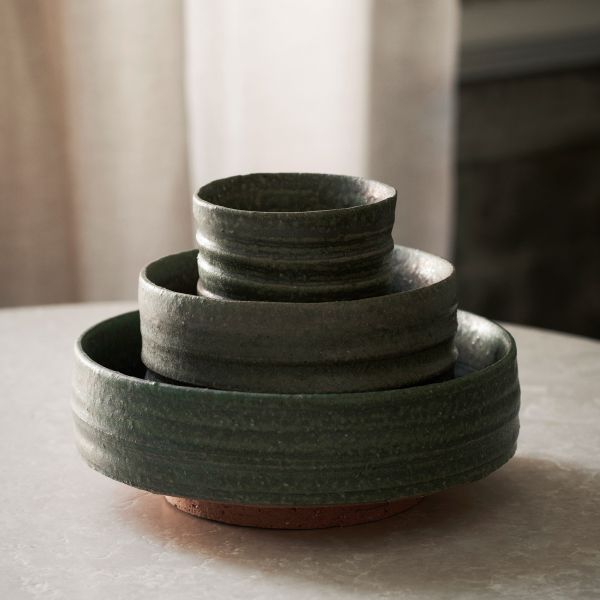 Ferm Living - Serena Bowl - O18 - Green