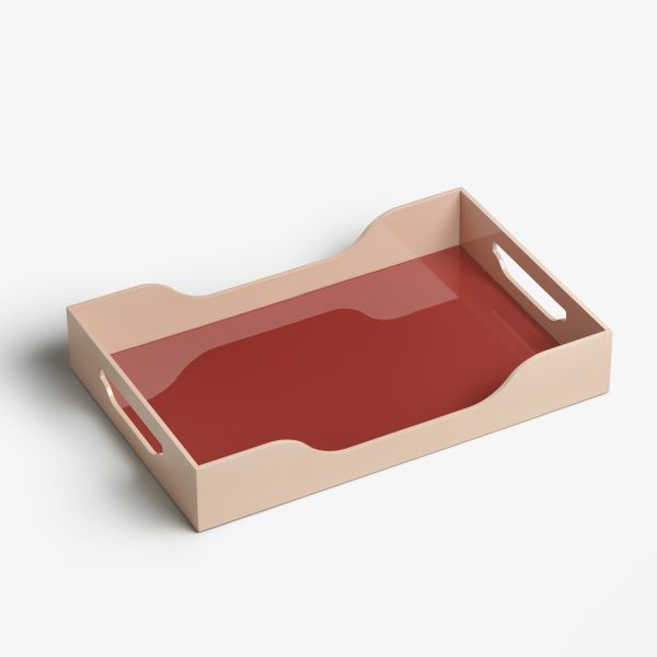 Swell Tray, Pink, Large