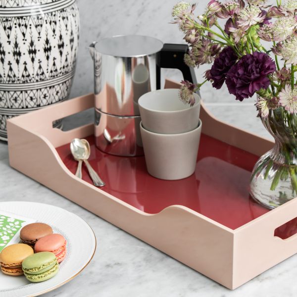 Swell Tray, Pink, Large