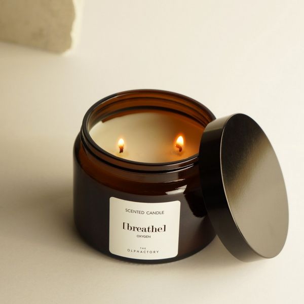 The Olphactory - Big Jar Candle - Breath, Oxygen