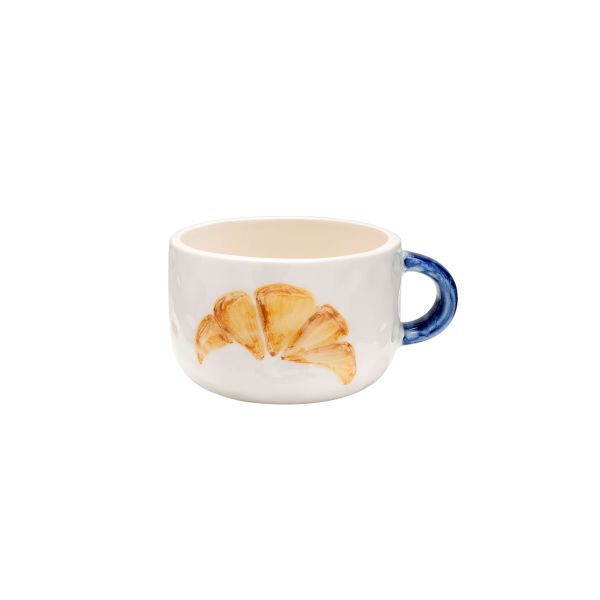 Croissant, Cappuccino Mug
