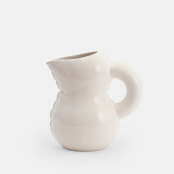 Κανάτα 'EMILY' - Λευκή, Γυαλιστερή