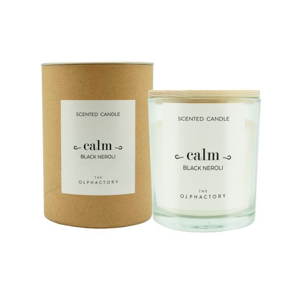 The Olphactory - Scented Candle - Calm, Black Neroli