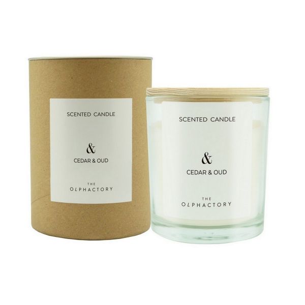 The Olphactory - Scented Candle - Cedar & Oud