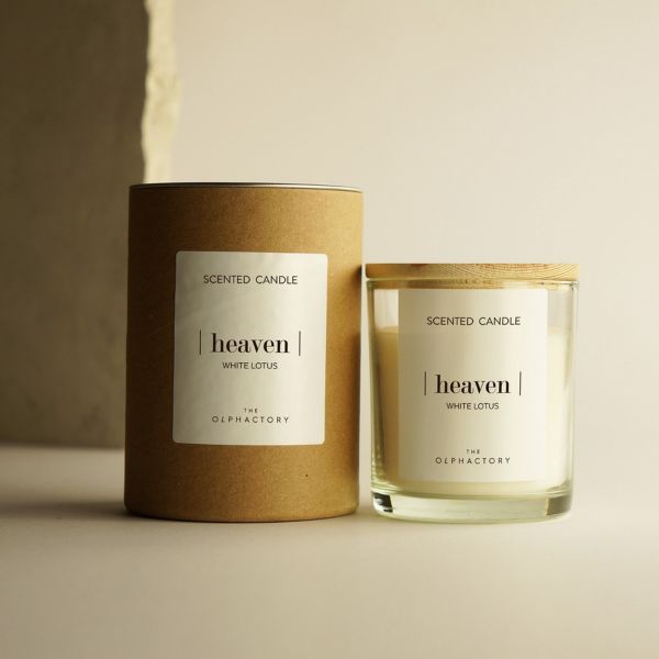 The Olphactory - Scented Candle - Heaven, White Lotus