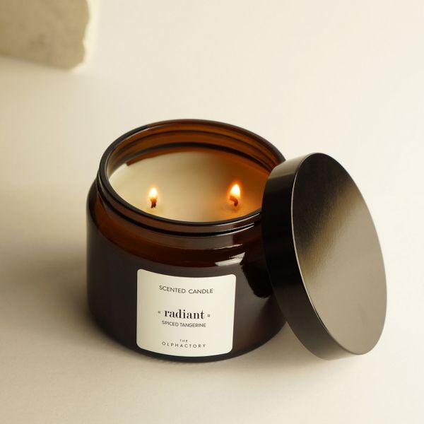 The Olphactory - Big Jar Candle - Radiant, Spiced Tangerine