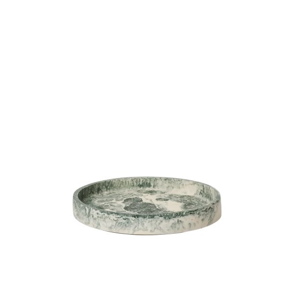 Ferm Living, Mist Tray - Round - O20 - Emerald Off-white