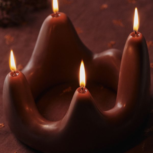 Stala Candle Ring - Dark Grape