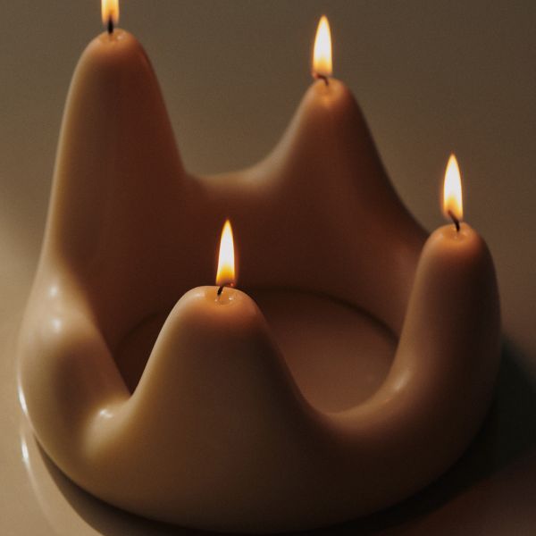 Stala Candle Ring - Sand