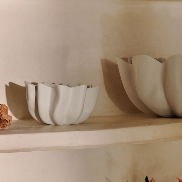 Ferm Living, Nium Bowl - O22 - Off-white