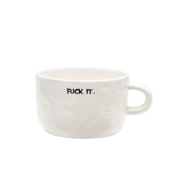 Fuck It, Cappuccino Mug