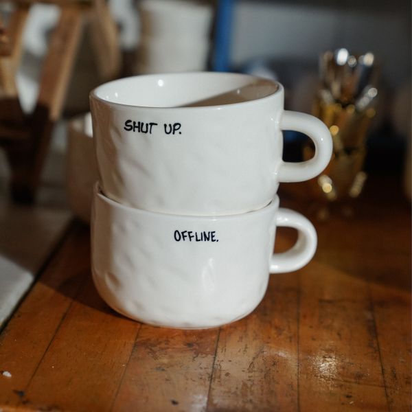 Shut Up, Cappuccino Mug