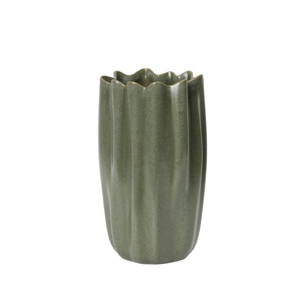 Ferm Living, Nium Vase - Dark Sage