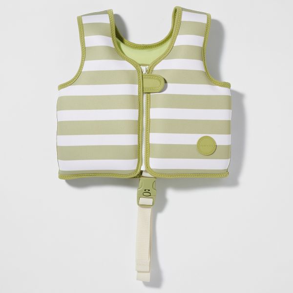Kids Swim Vest - Into the Wild Khaki - 3-6 years