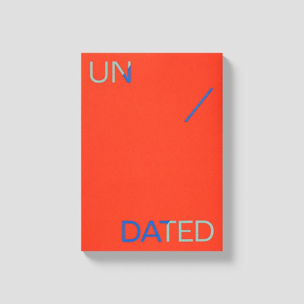 Undated Planner, Bright Red