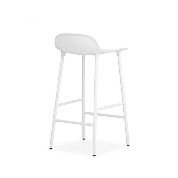 Normann Copenhagen - Form Barstool - Σκάμπο 65 cm - Λευκό