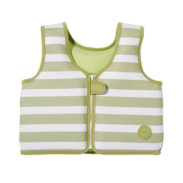 Kids Swim Vest - Into the Wild Khaki - 3-6 years