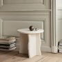 Mineral Sculptural Table - Bianco Curia-thumb-2