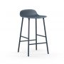 Form Barstool 65 cm Steel Blue-thumb