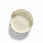 Salad Bowl White - Blue Stripes-thumb-3